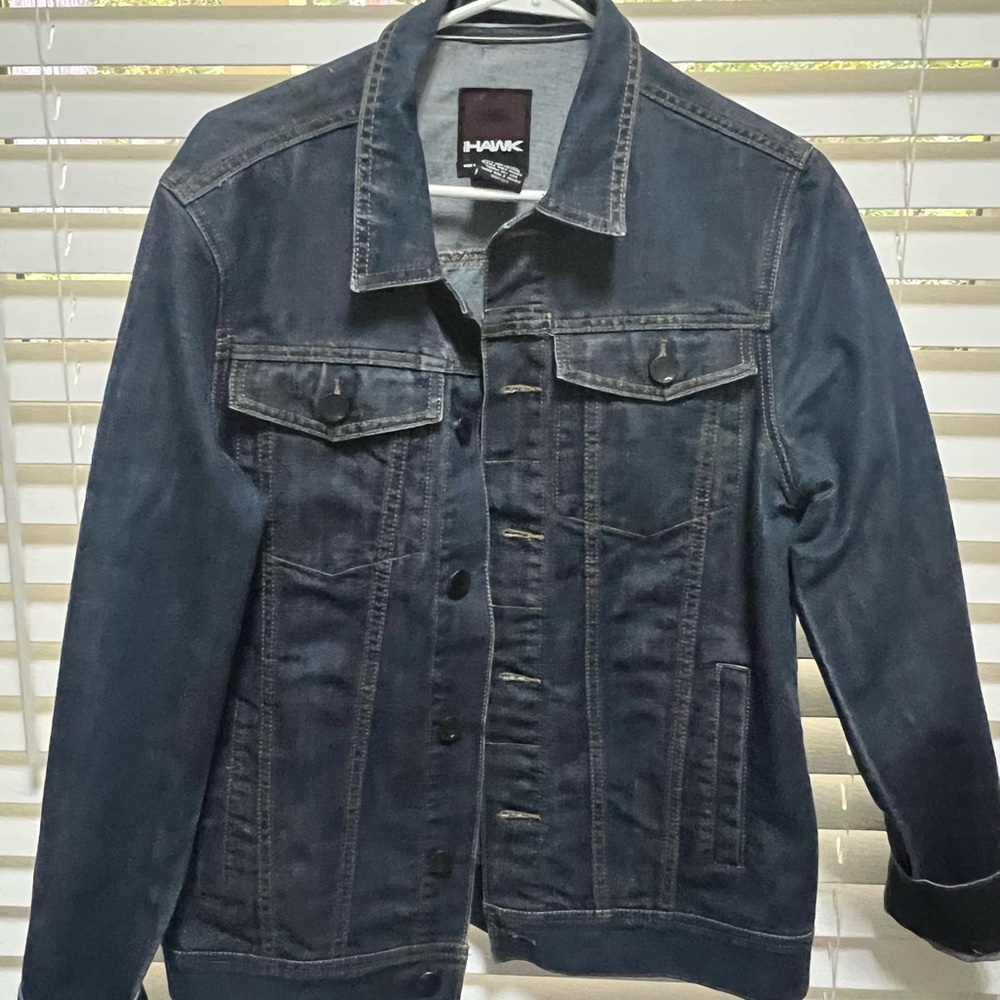 Tony Hawk Men's Navy Blue Denim Jacket